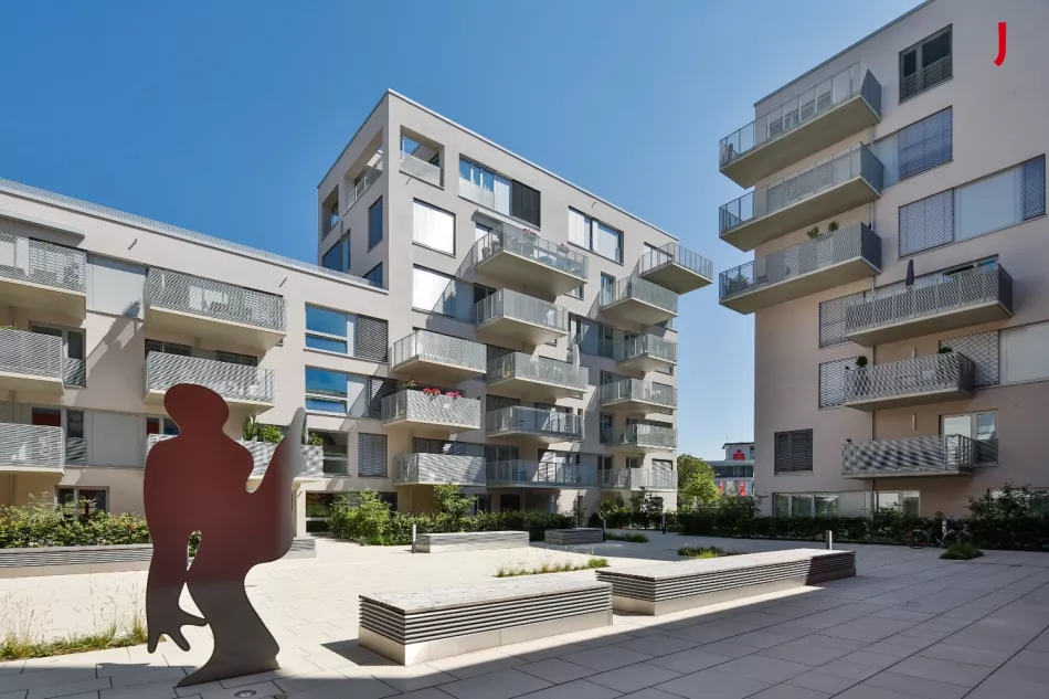 Am Donauufer - im Zentrum der Doppelstadt