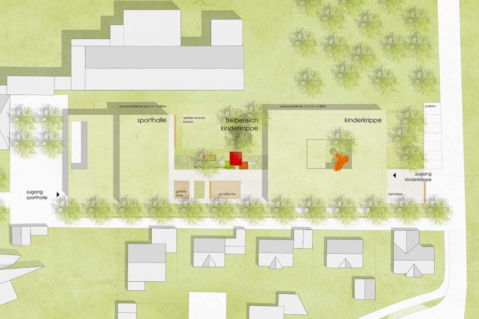 Wettbewerb Kinderkrippe Weissenhorn