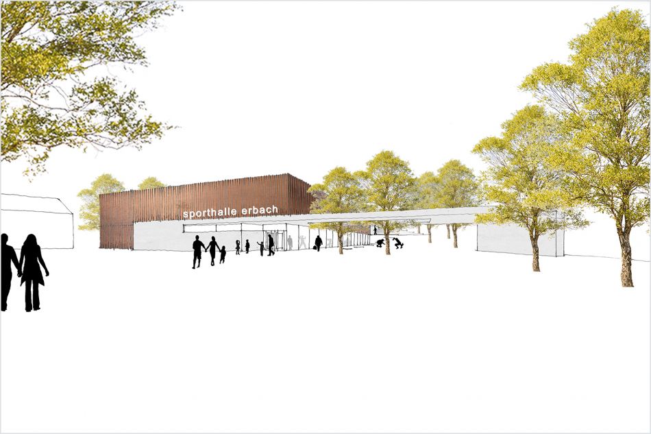 Wettbewerb Dreifeldhalle Erbach